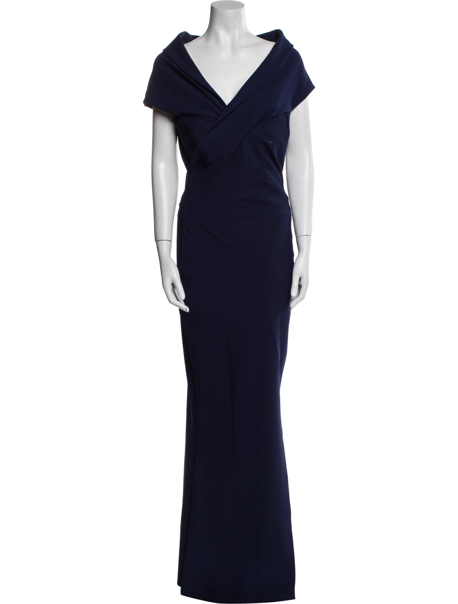 Chiara Boni V-Neck Long Dress