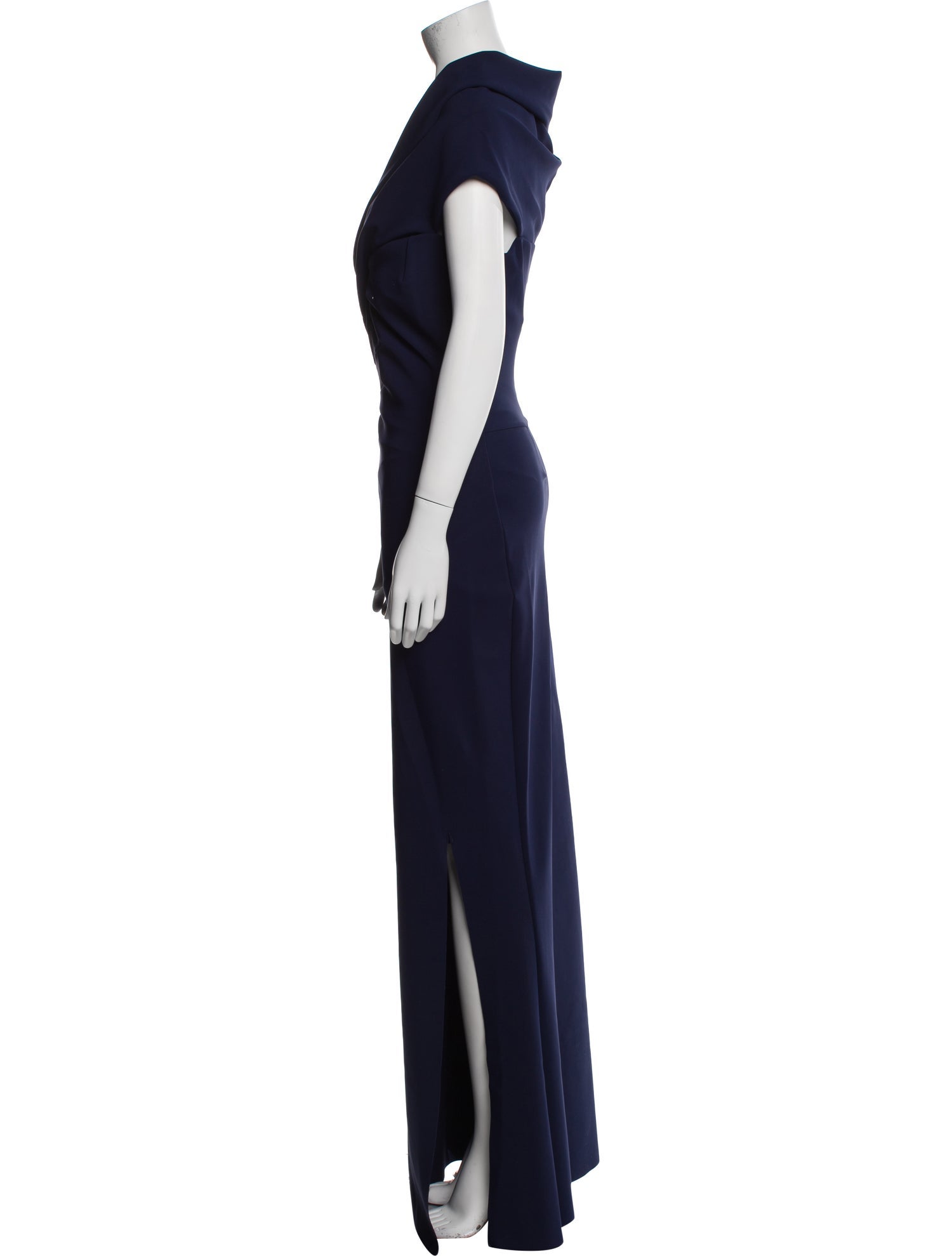 Chiara Boni V-Neck Long Dress