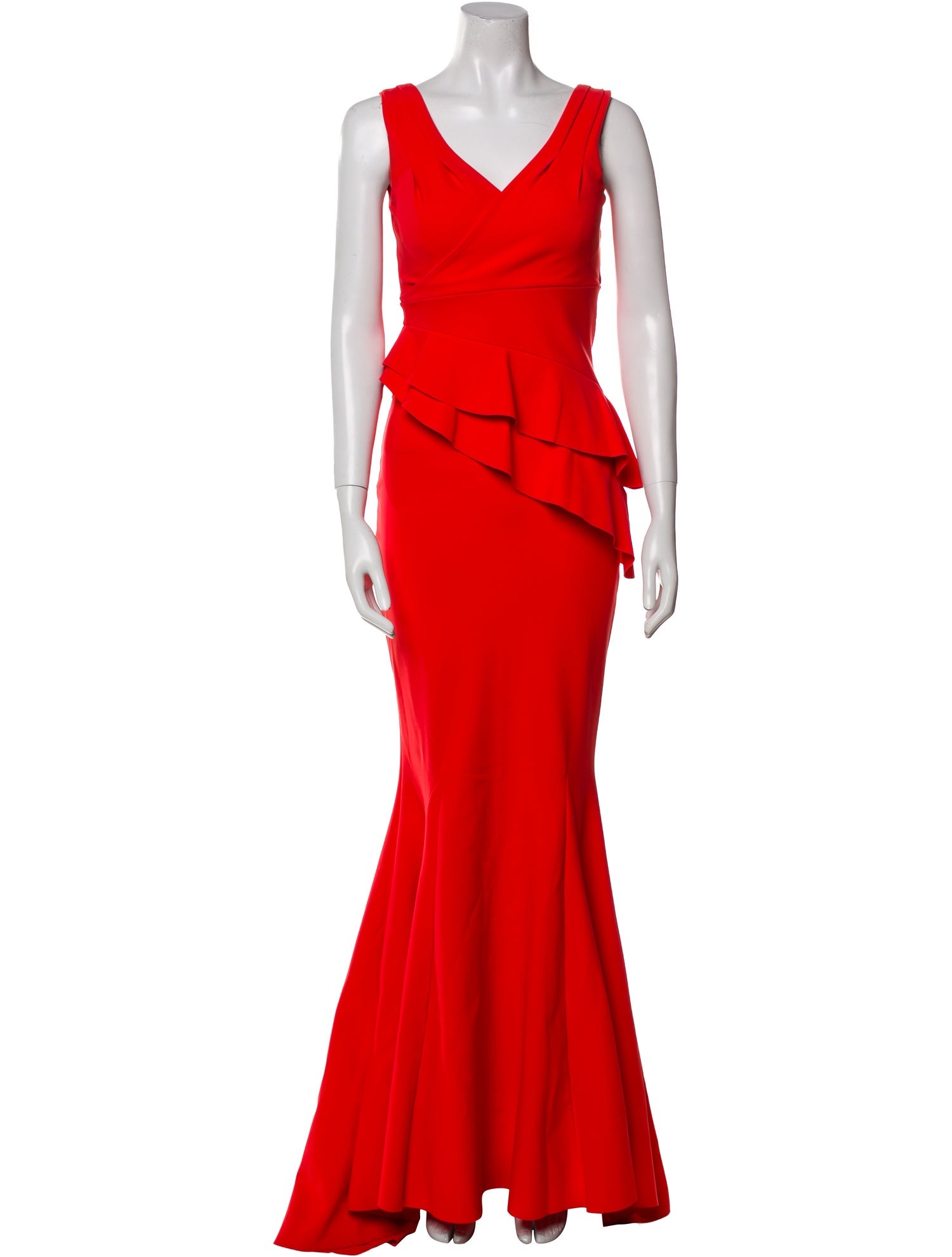 Chiara Boni V-Neck Long Dress