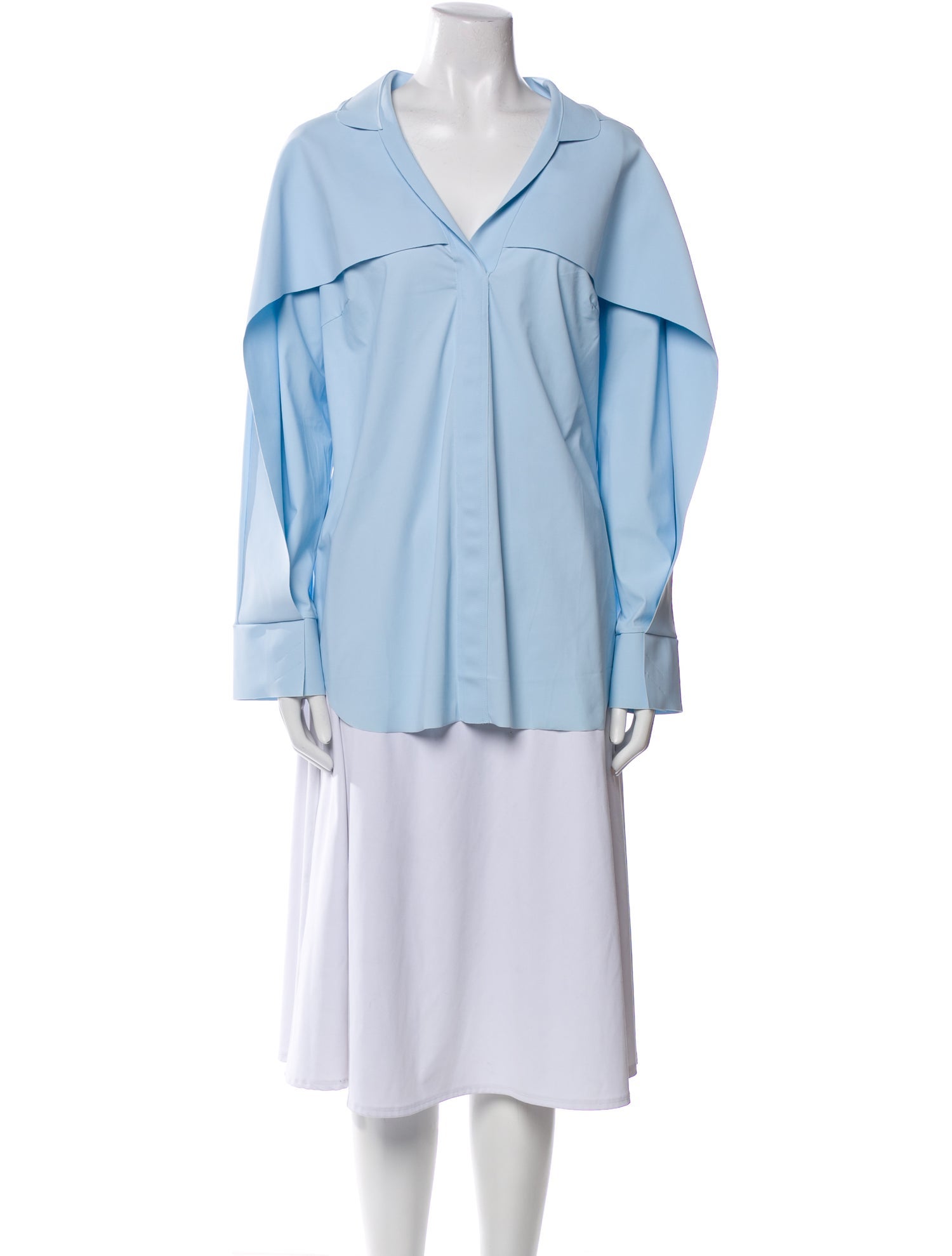 Chiara Boni V-Neck Long Sleeve Tunic