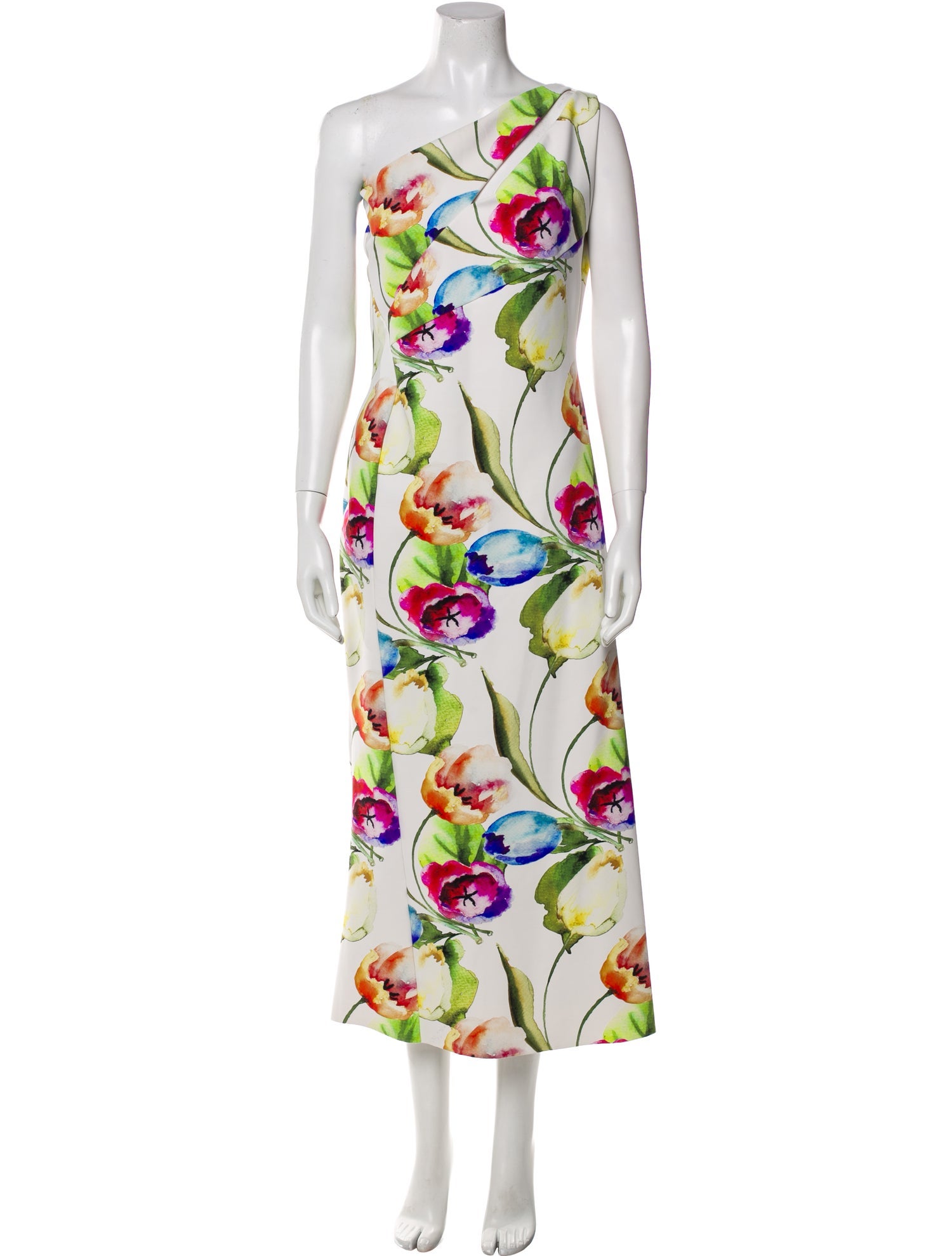 Chiara Boni Floral Print Long Dress