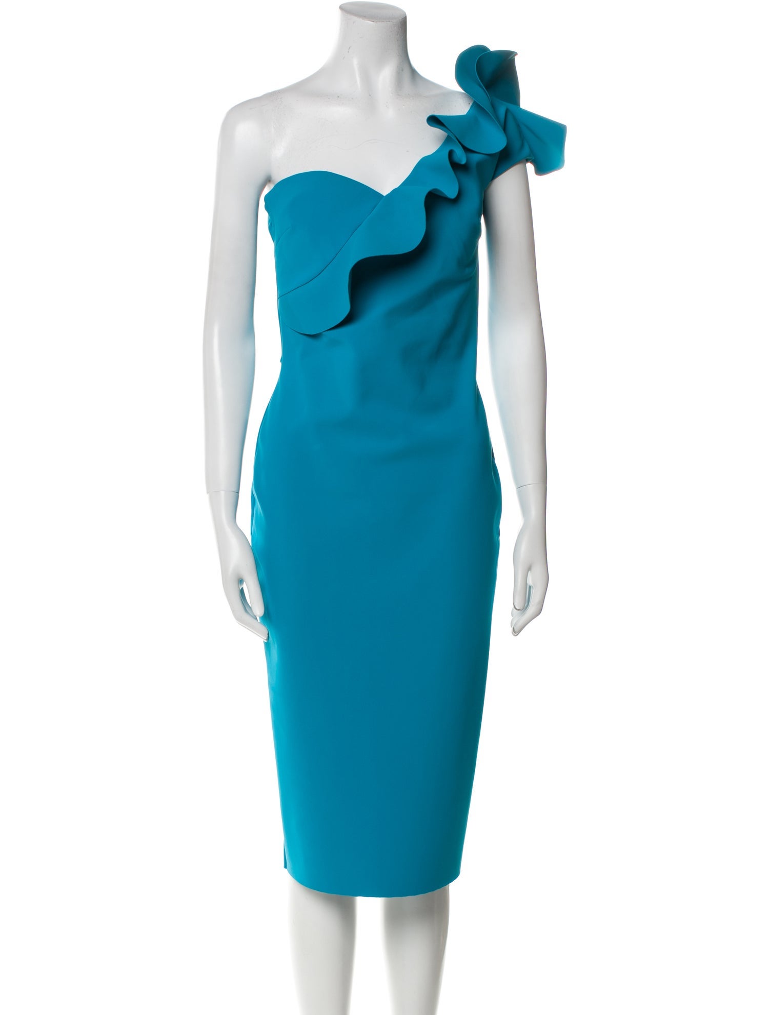 Chiara Boni One-Shoulder Midi Length Dress