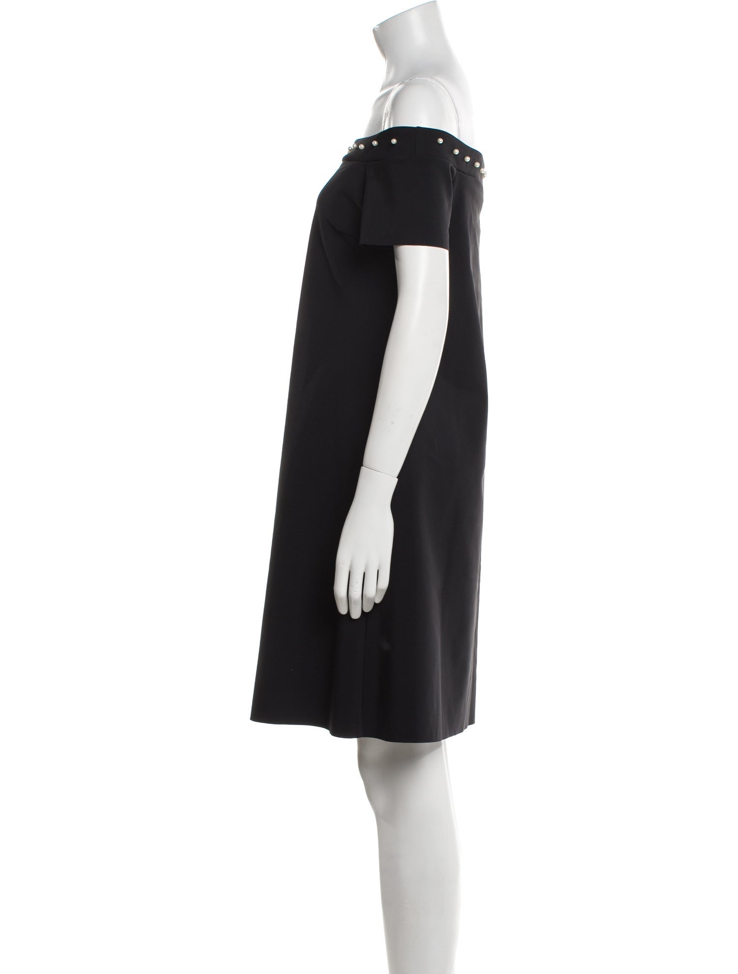 Chiara Boni Off-The-Shoulder Mini Dress