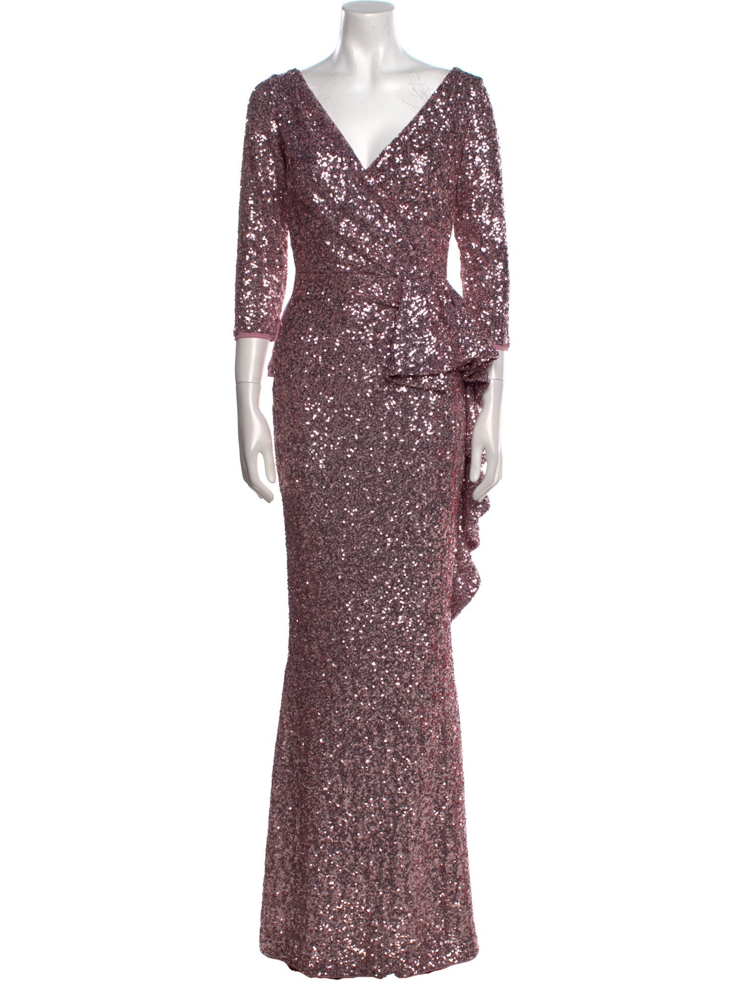 Chiara Boni V-Neck Long Dress