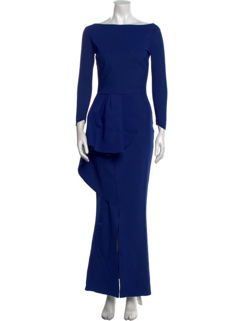 Chiara Boni Bateau Neckline Long Dress