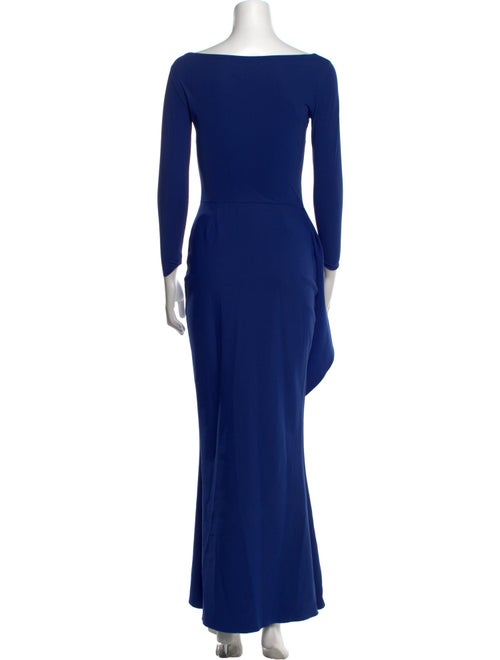 Chiara Boni Bateau Neckline Long Dress