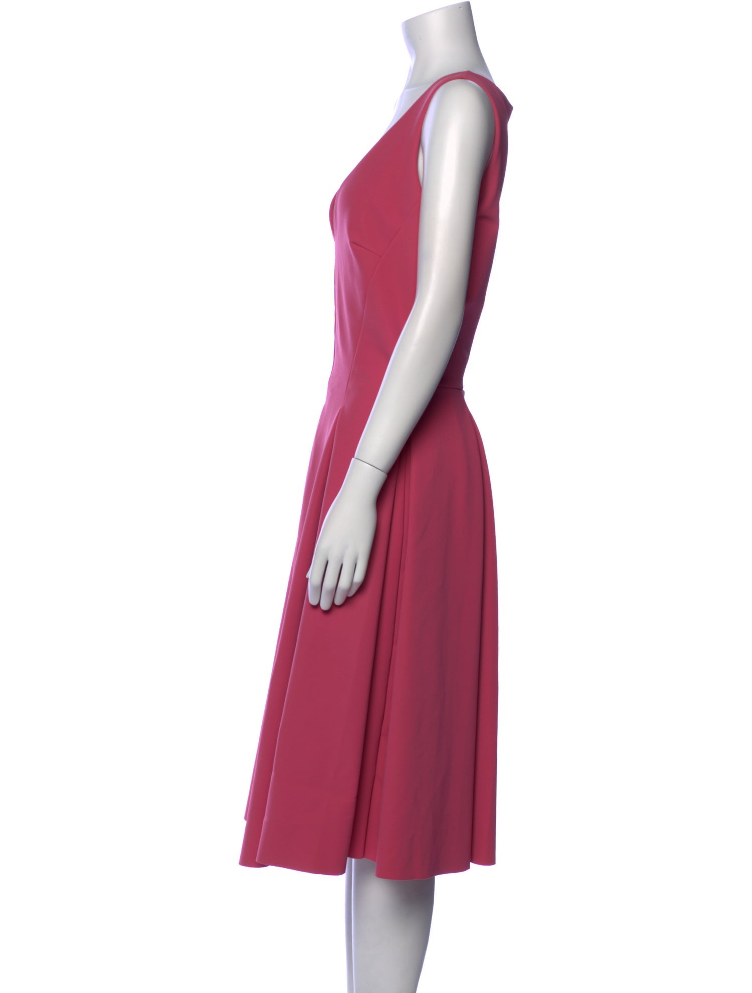 Chiara Boni V-Neck Midi Length Dress