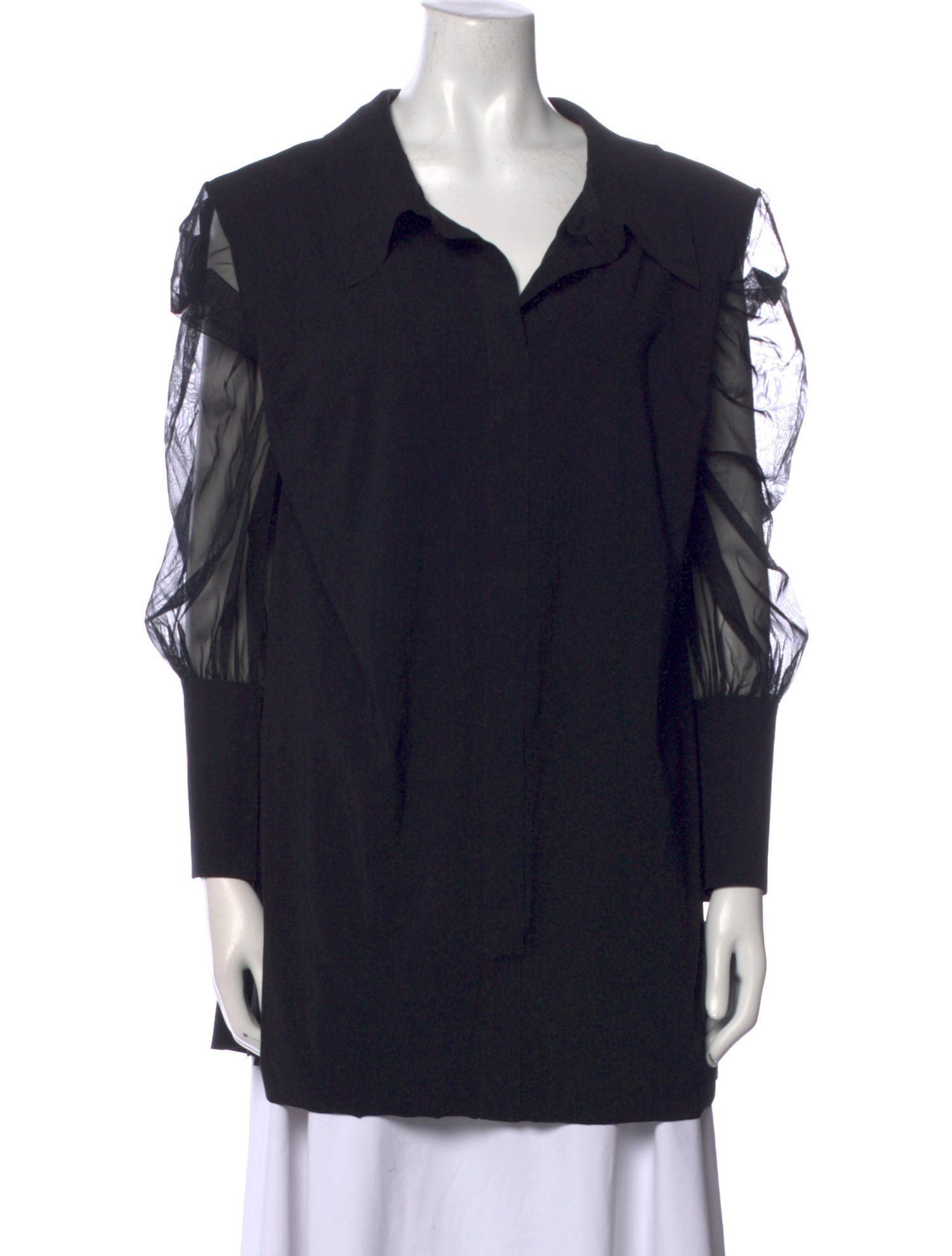 Chiara Boni V-Neck Long Sleeve Tunic