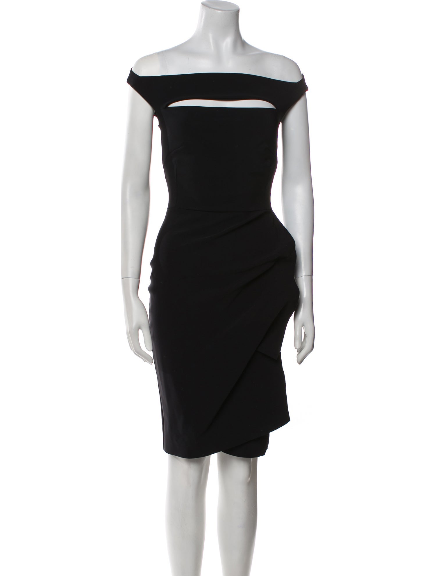 Chiara Boni Off-The-Shoulder Mini Dress