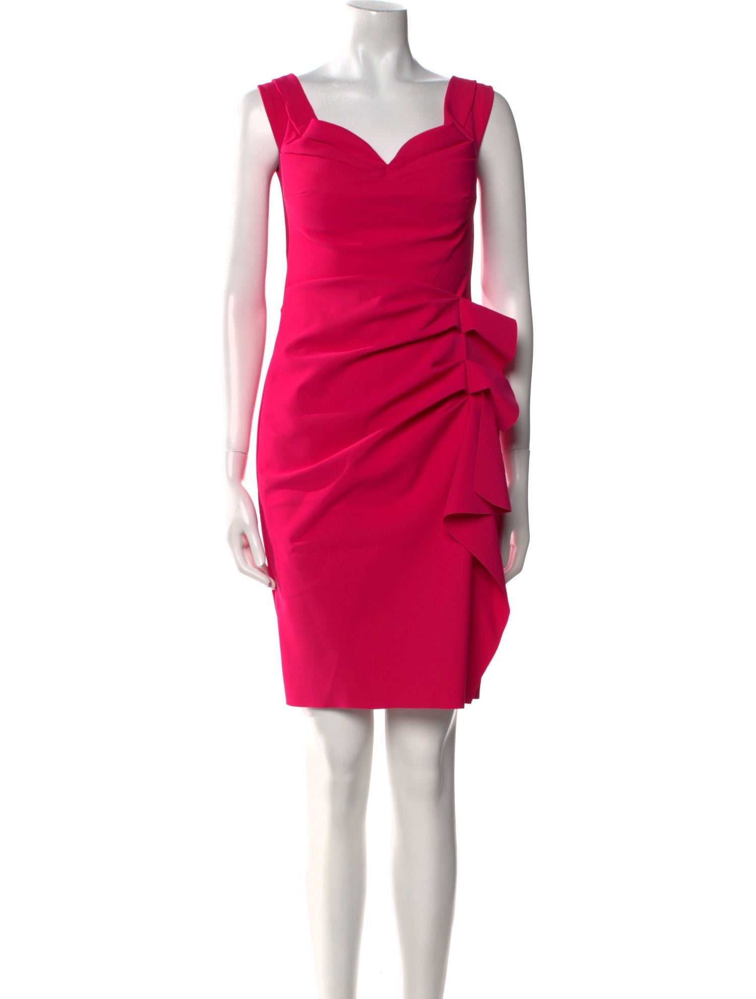 Chiara Boni V-Neck Mini Dress