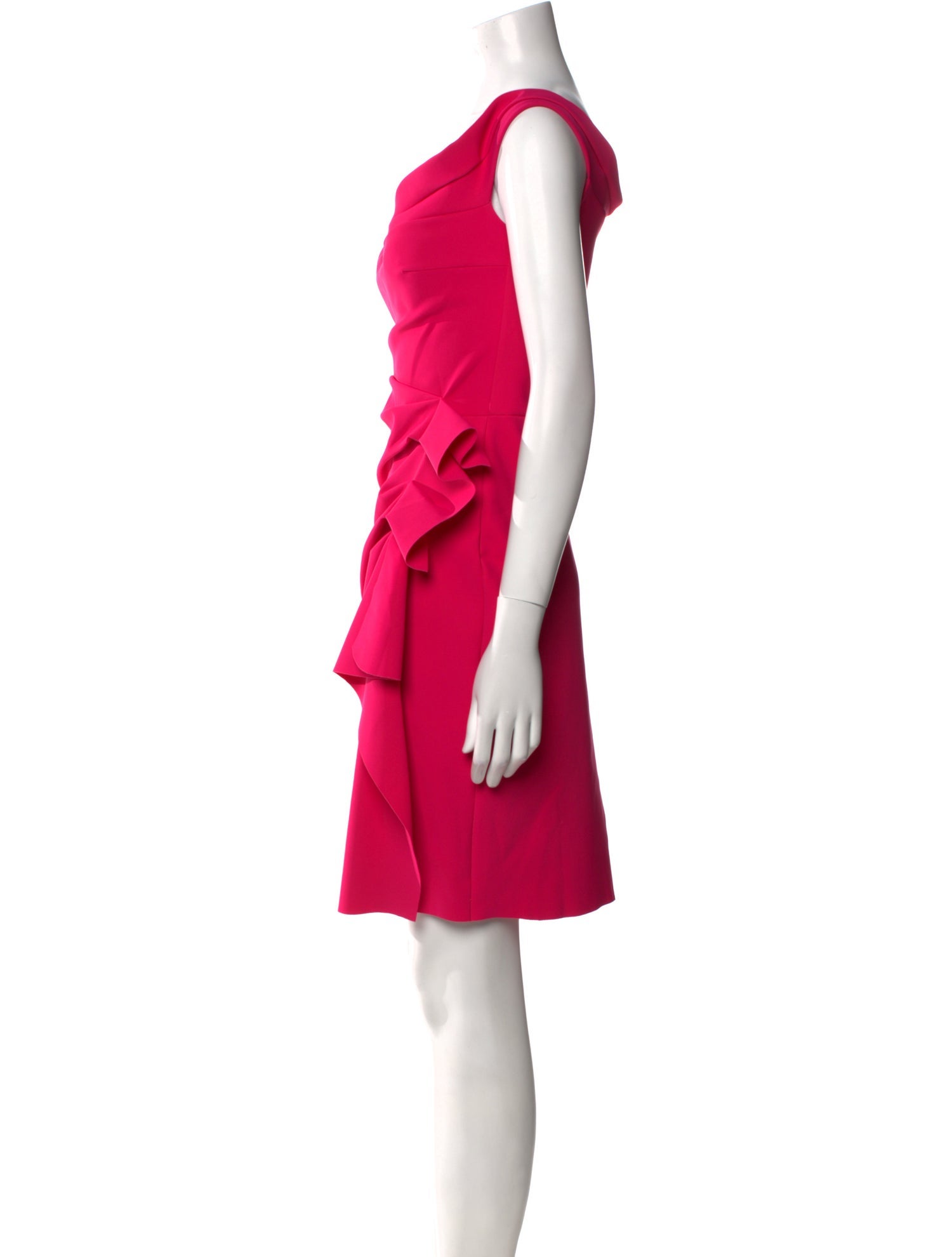 Chiara Boni V-Neck Mini Dress