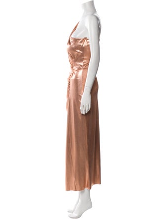 La Petite Robe di Chiara Boni Silk Long Dress