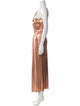 La Petite Robe di Chiara Boni Silk Long Dress