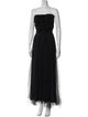 Chiara Boni Strapless Midi Length Dress