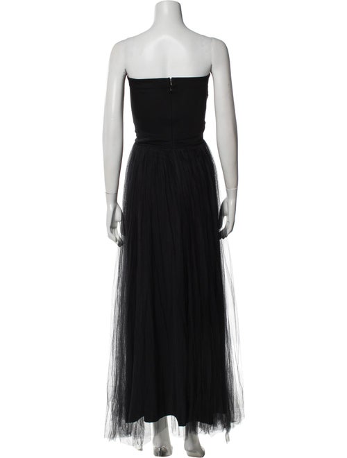 Chiara Boni Strapless Midi Length Dress