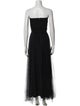 Chiara Boni Strapless Midi Length Dress