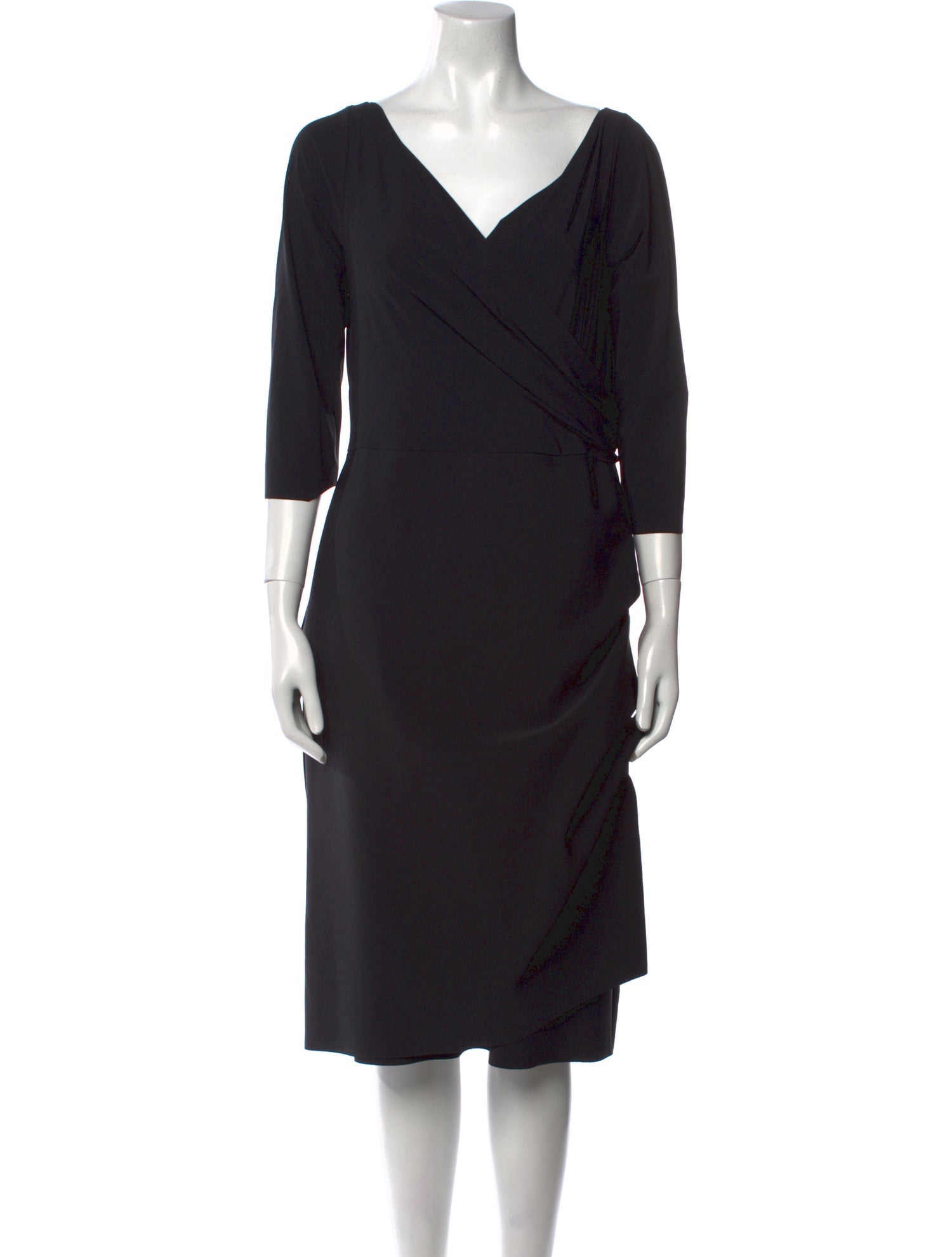 Chiara Boni V-Neck Midi Length Dress