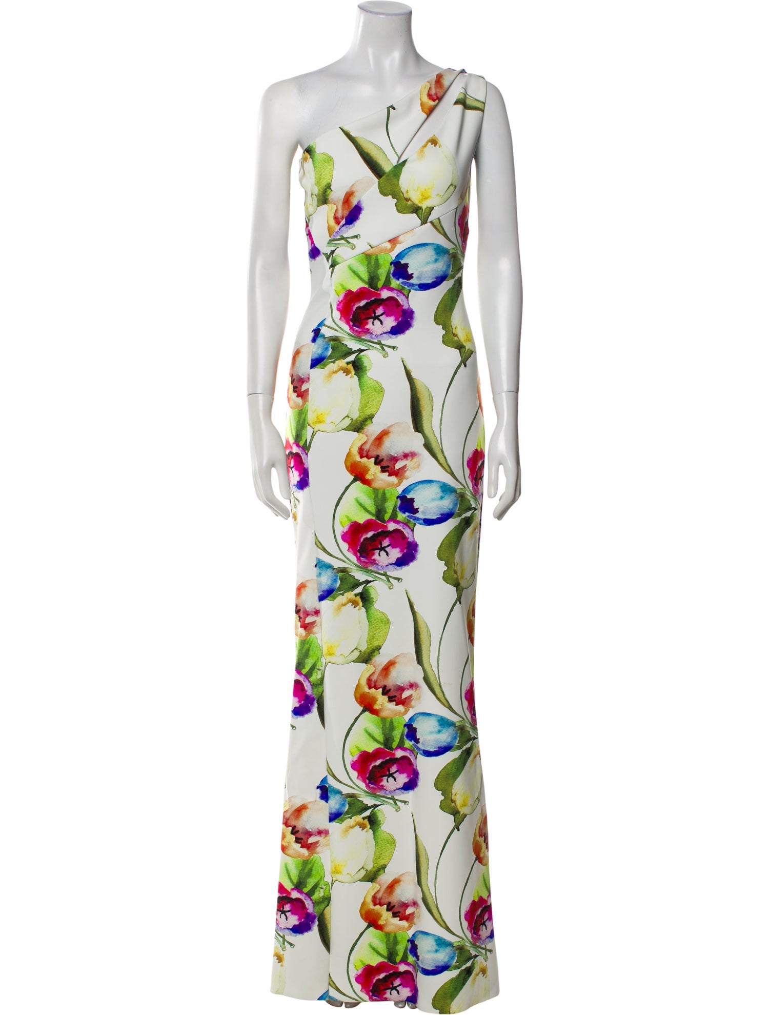 Chiara Boni Floral Print Long Dress