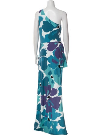Chiara Boni Printed One-Shoulder Jumpsuit