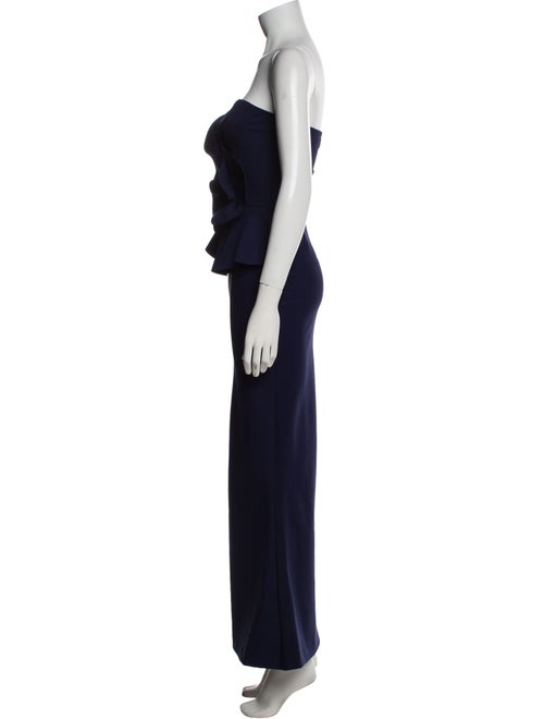 Chiara Boni Strapless Long Dress