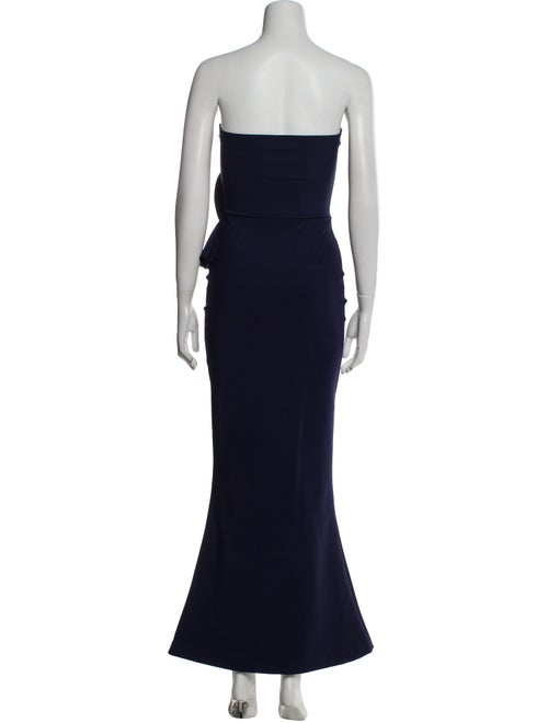 Chiara Boni Strapless Long Dress