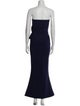 Chiara Boni Strapless Long Dress