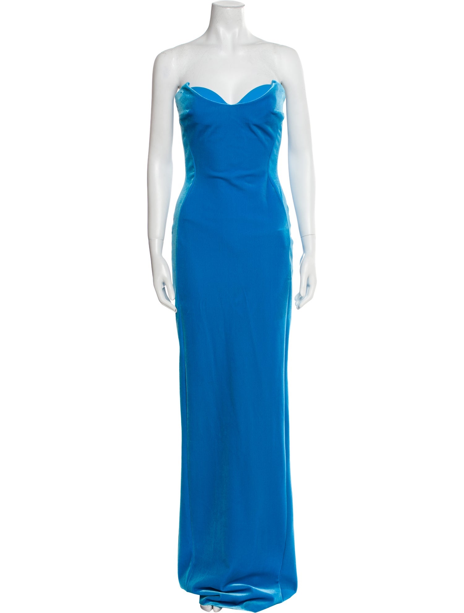 Chiara Boni Strapless Long Dress