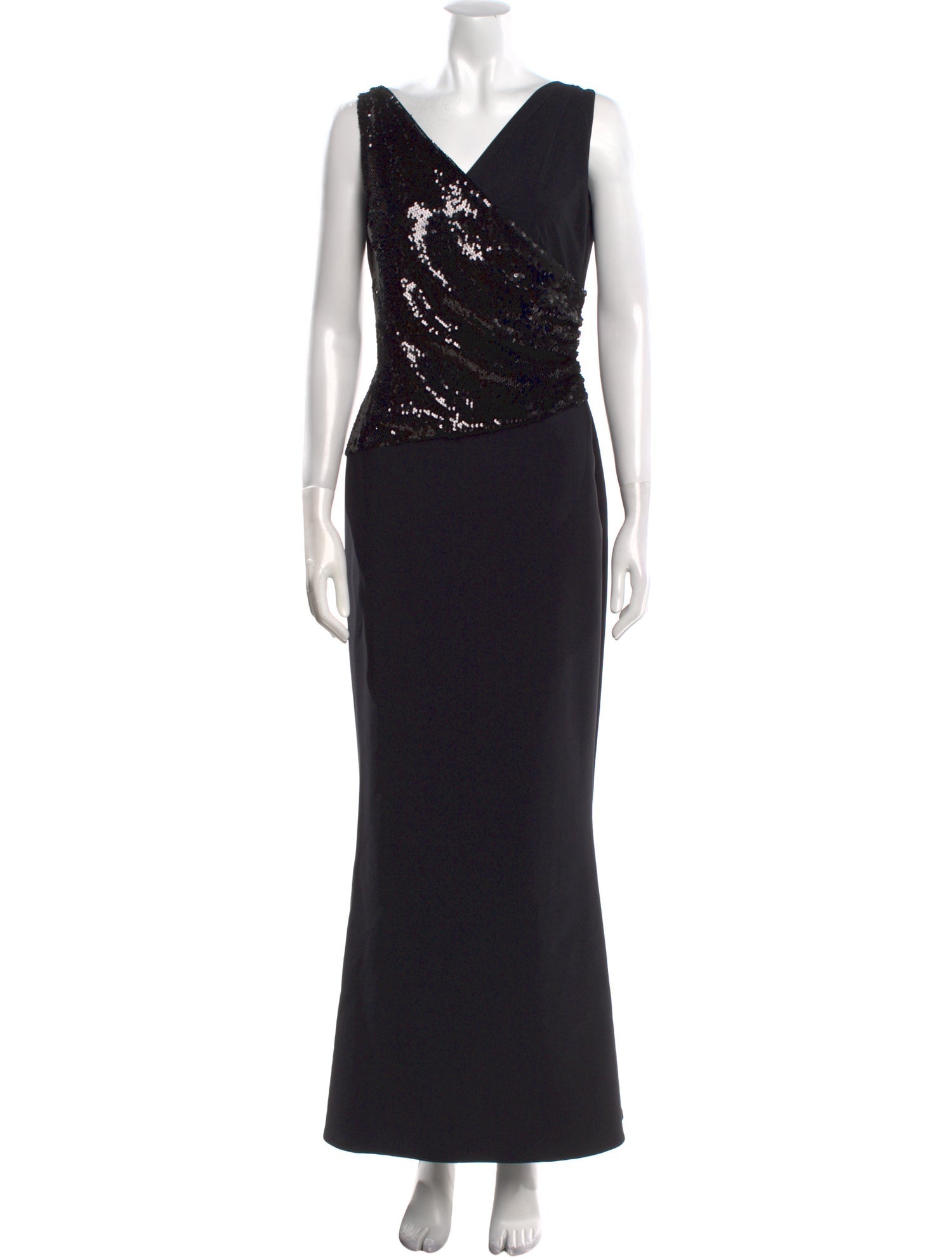 Chiara Boni V-Neck Long Dress