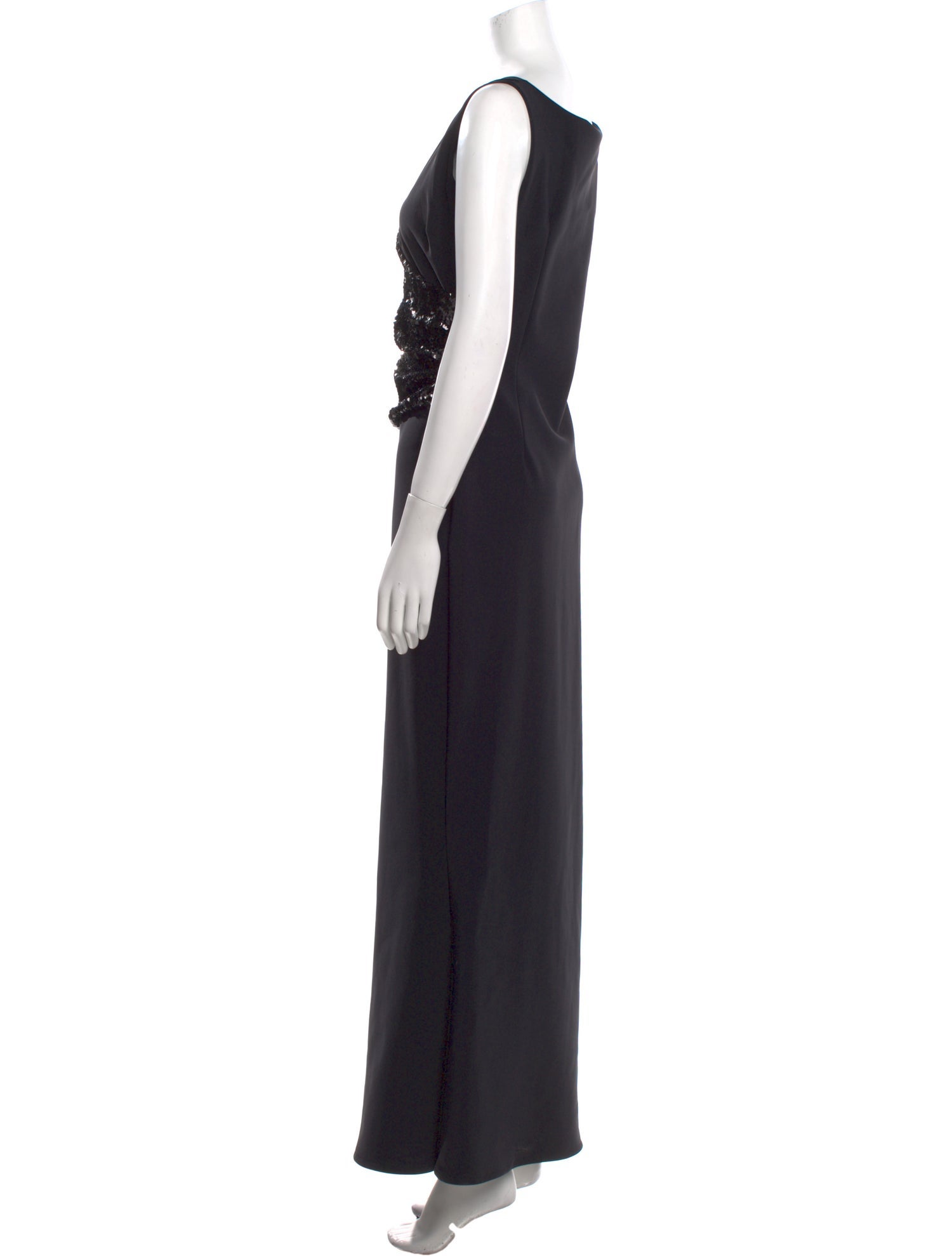 Chiara Boni V-Neck Long Dress