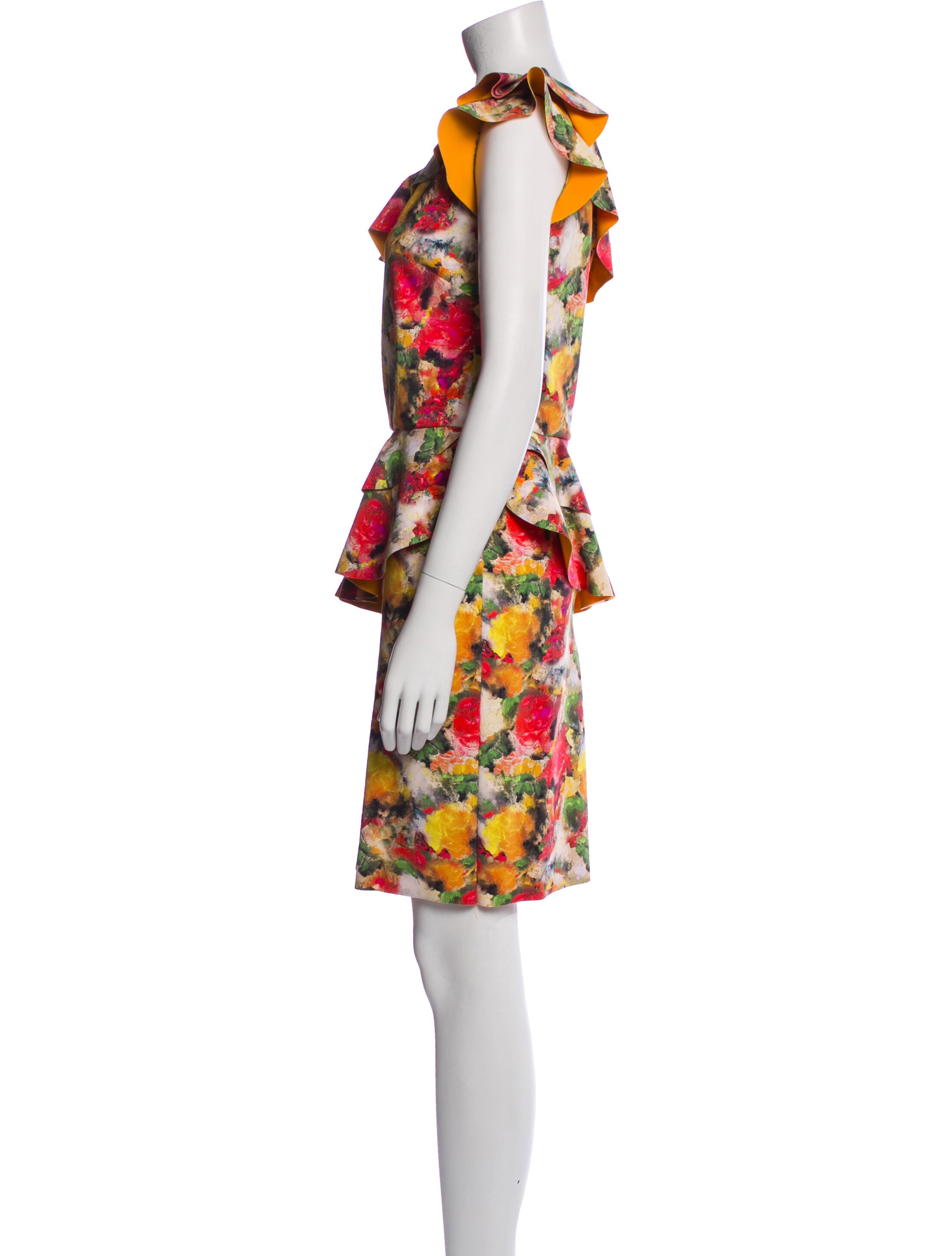 Chiara Boni Floral Print Mini Dress