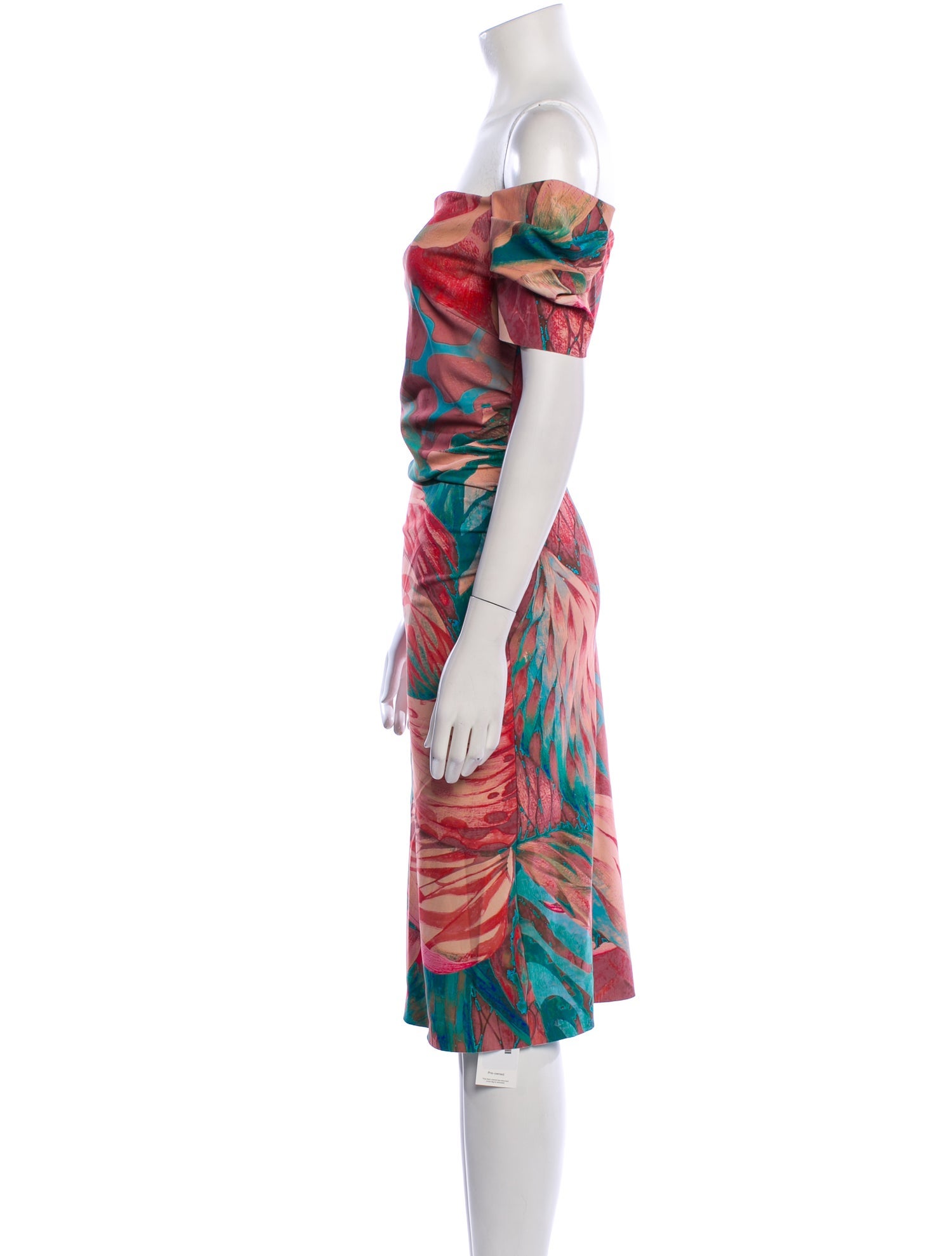 Chiara Boni Printed Knee-Length Dress