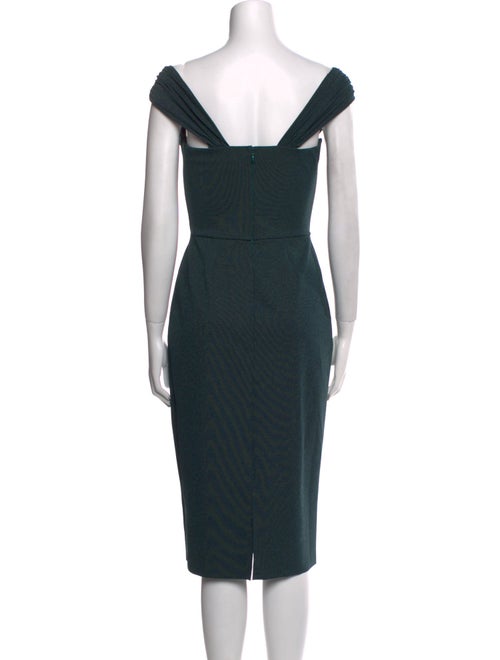 Chiara Boni V-Neck Knee-Length Dress