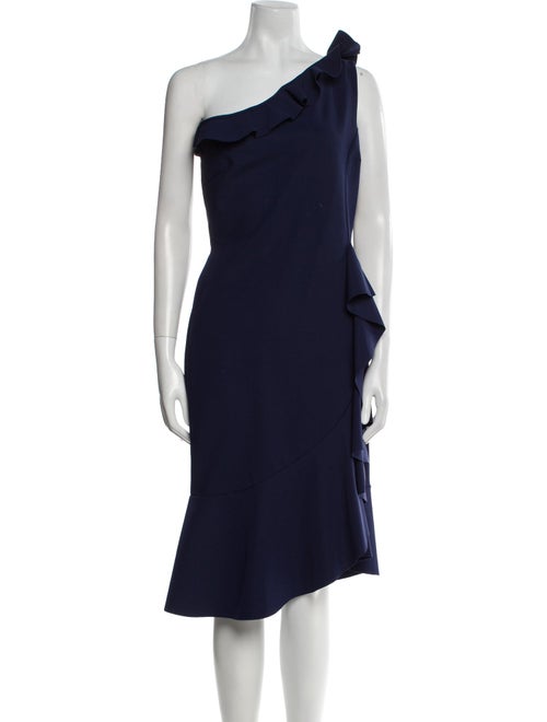 Chiara Boni One-Shoulder Knee-Length Dress