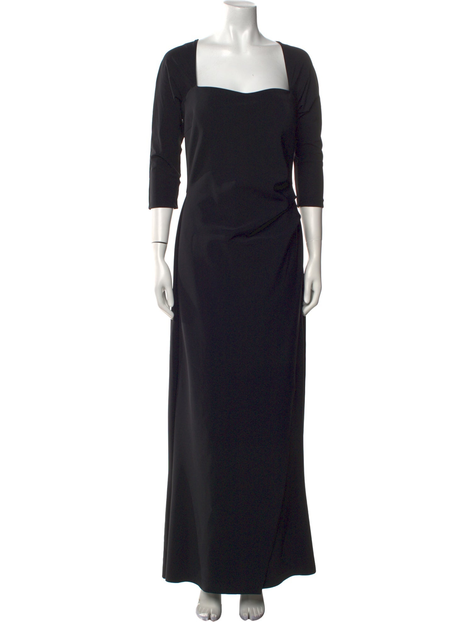 Chiara Boni Square Neckline Long Dress