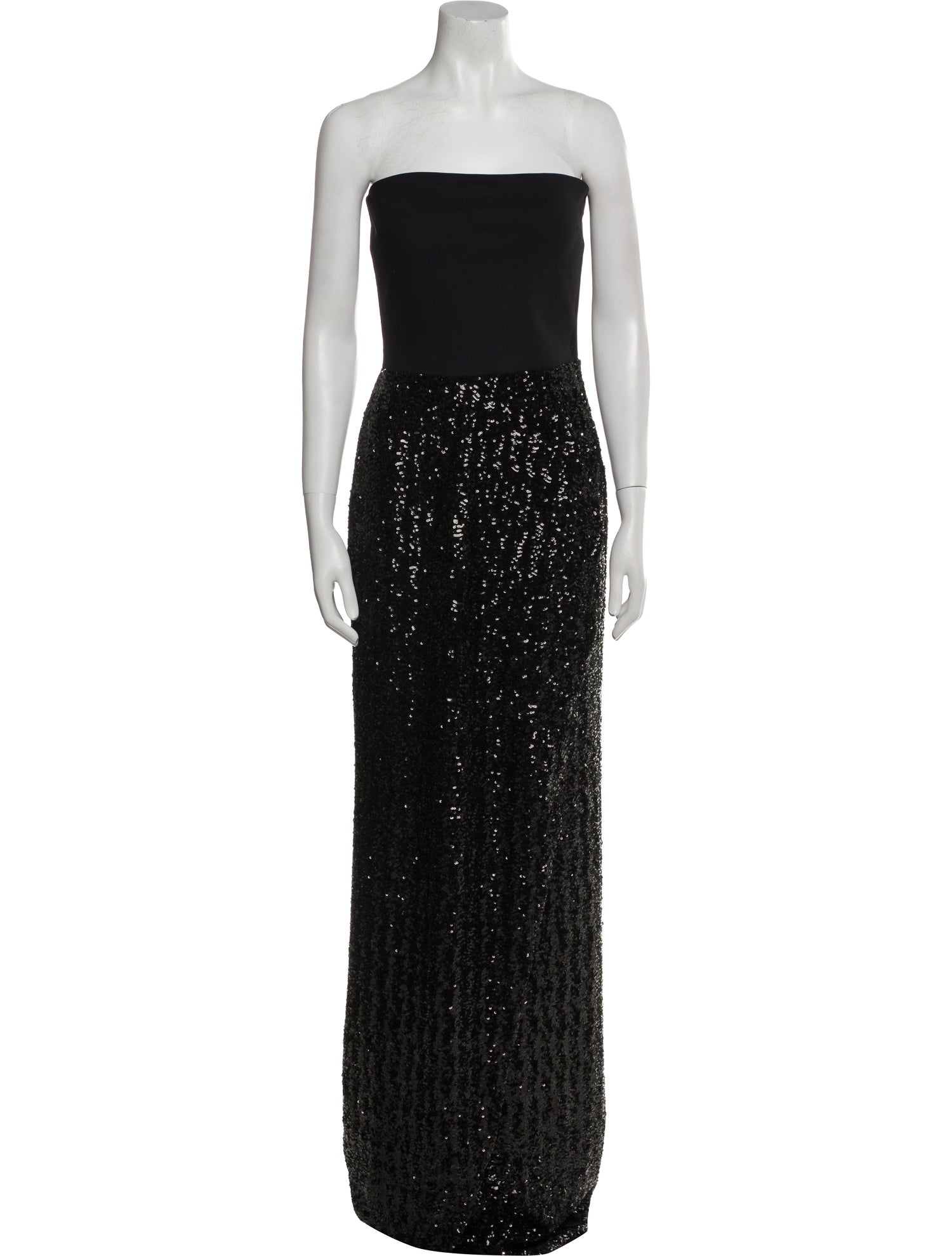 Chiara Boni Strapless Long Dress