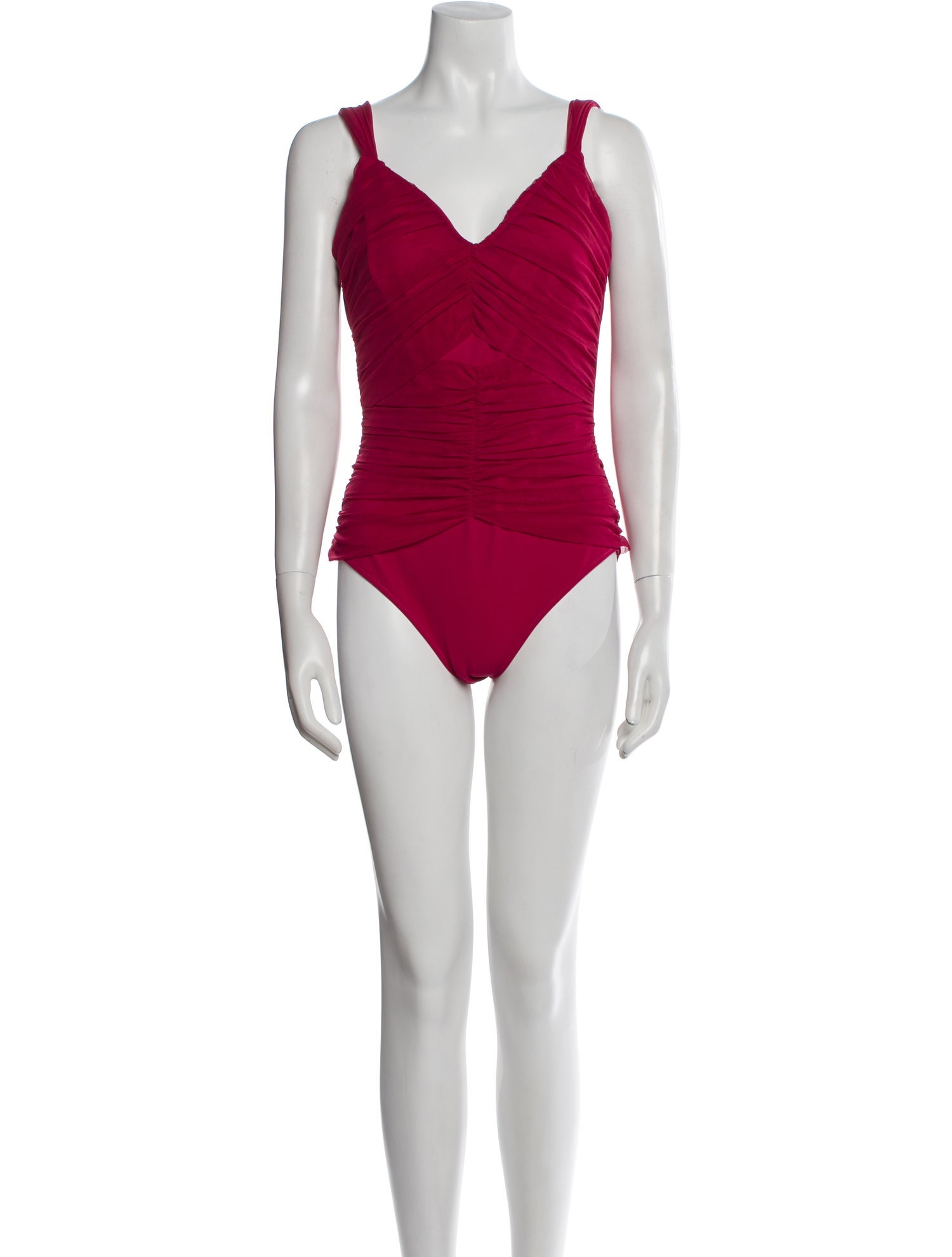 Chiara Boni V-Neck Sleeveless Bodysuit w/ Tags