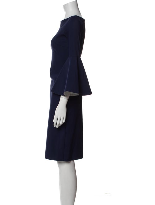 Chiara Boni Bateau Neckline Knee-Length Dress