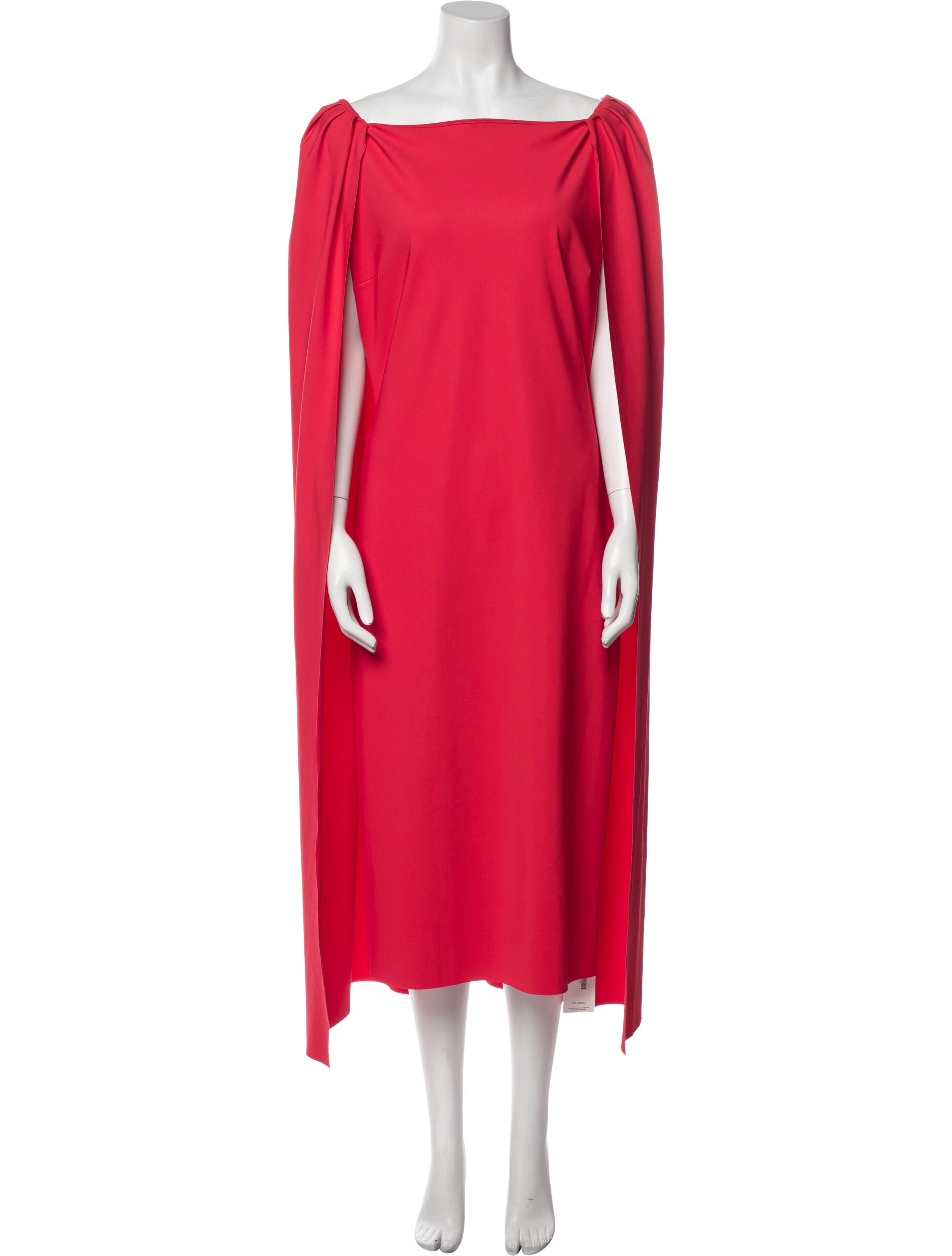 Chiara Boni Strapless Midi Length Dress