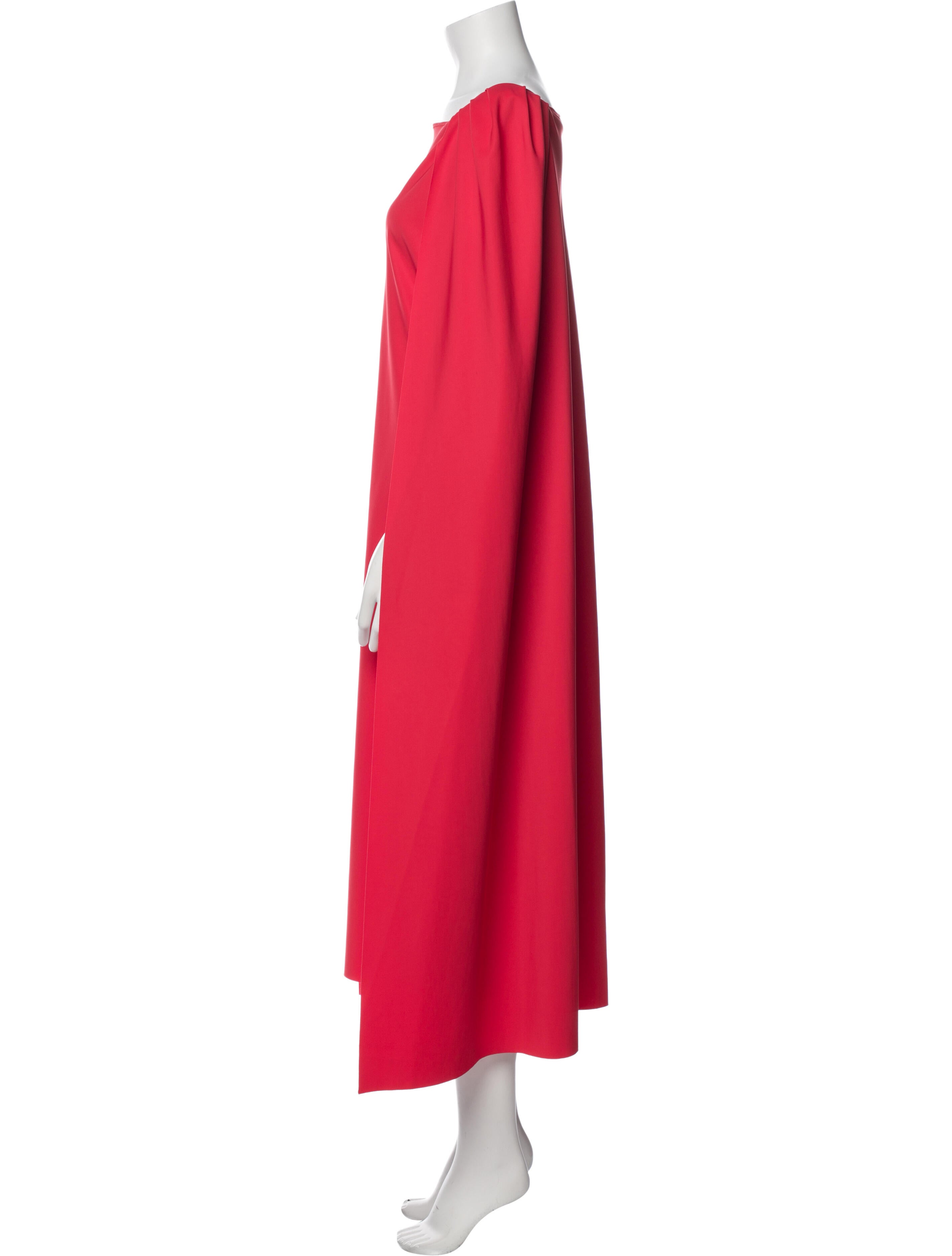 Chiara Boni Strapless Midi Length Dress