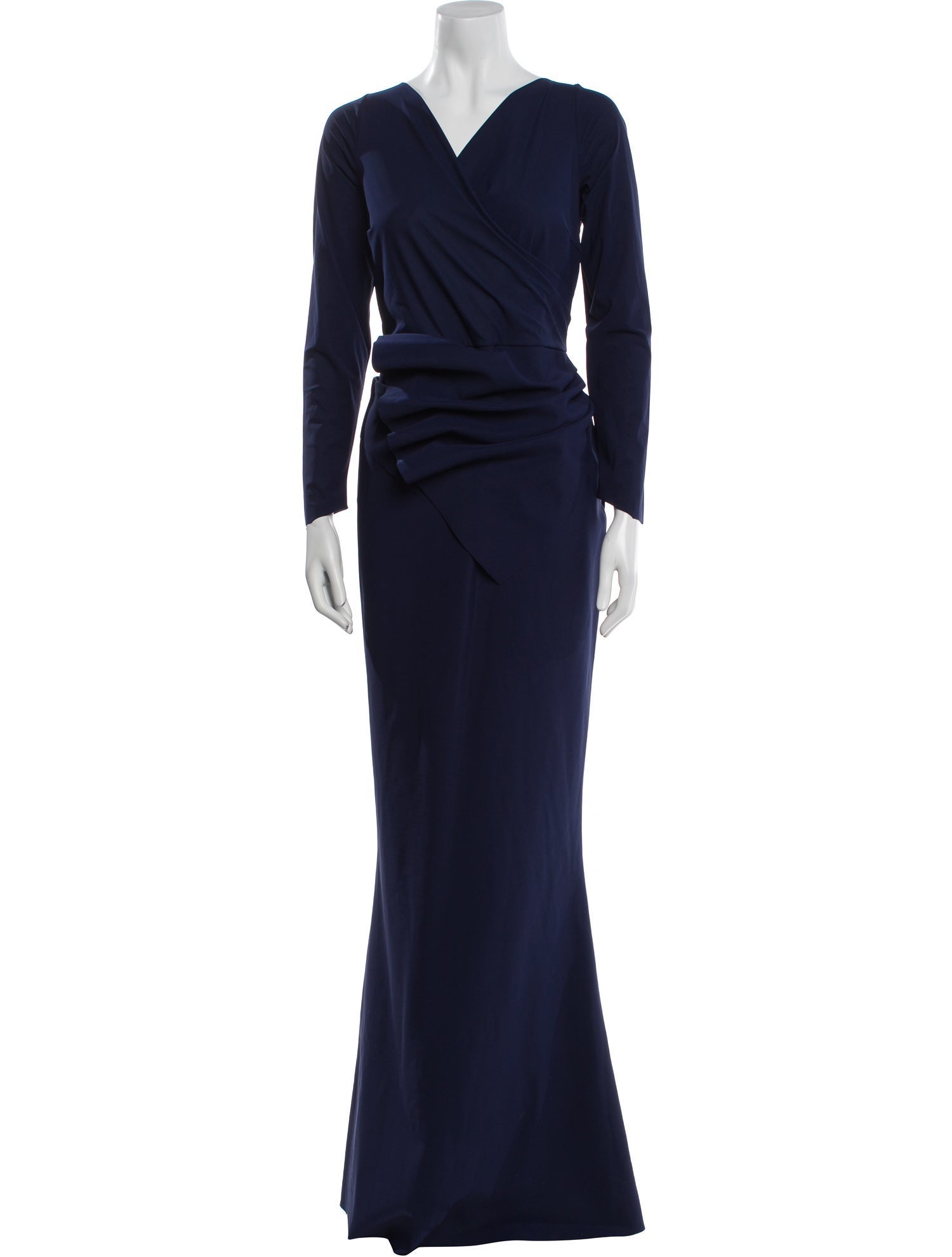Chiara Boni V-Neck Long Dress