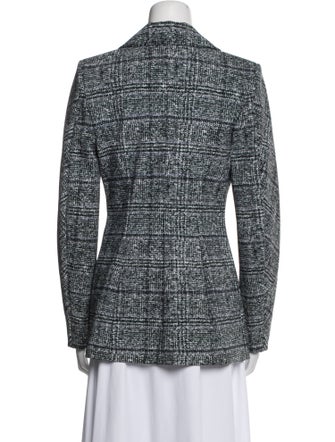 Chiara Boni Tweed Pattern Blazer