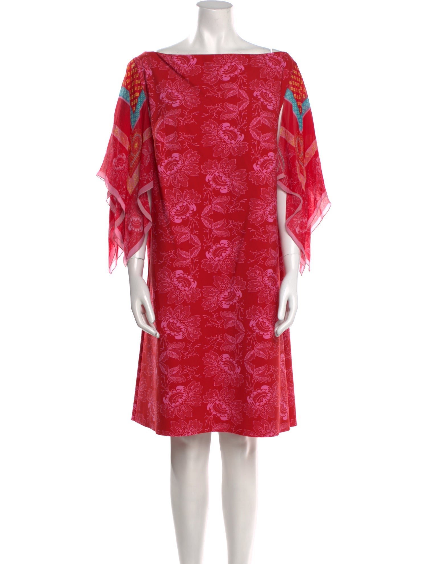Chiara Boni Karice Handkerchief Knee-Length Dress