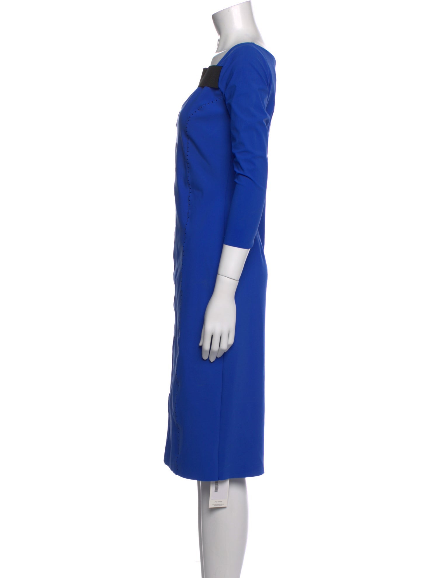 Chiara Boni Square Neckline Midi Length Dress