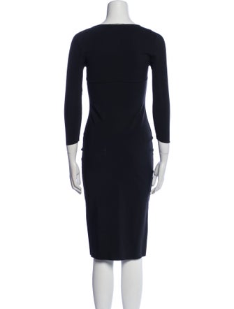 Chiara Boni Square Neckline Knee-Length Dress
