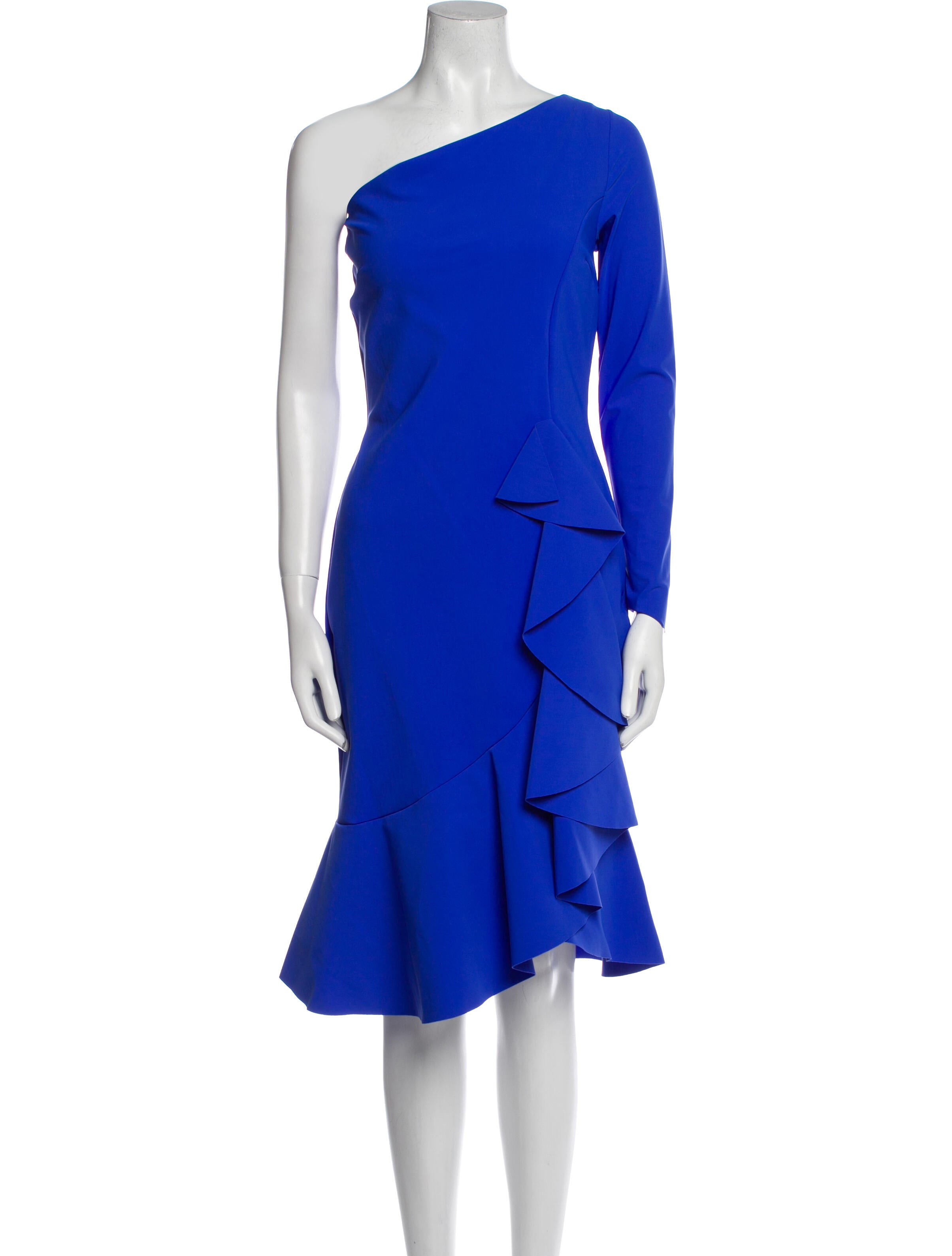 Chiara Boni One-Shoulder Knee-Length Dress w/ Tags