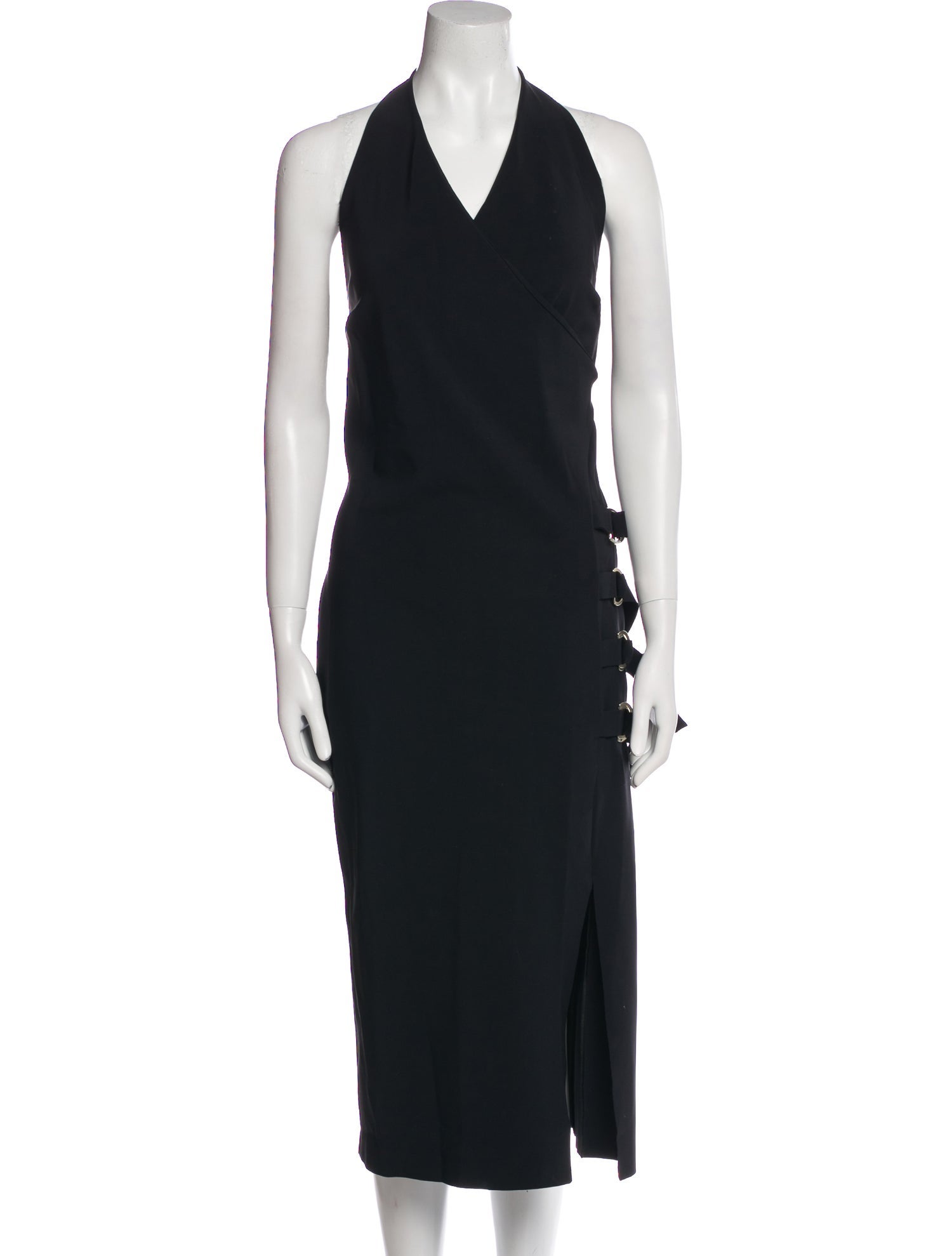 Chiara Boni Halterneck Midi Length Dress w/ Tags
