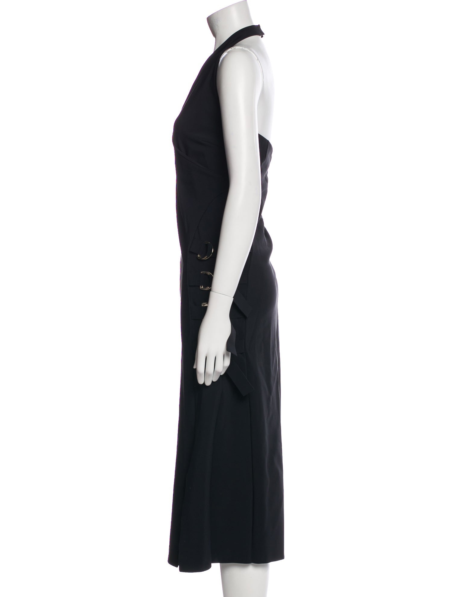 Chiara Boni Halterneck Midi Length Dress w/ Tags