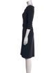La Petite Robe di Chiara Boni Bateau Neckline Knee-Length Dress