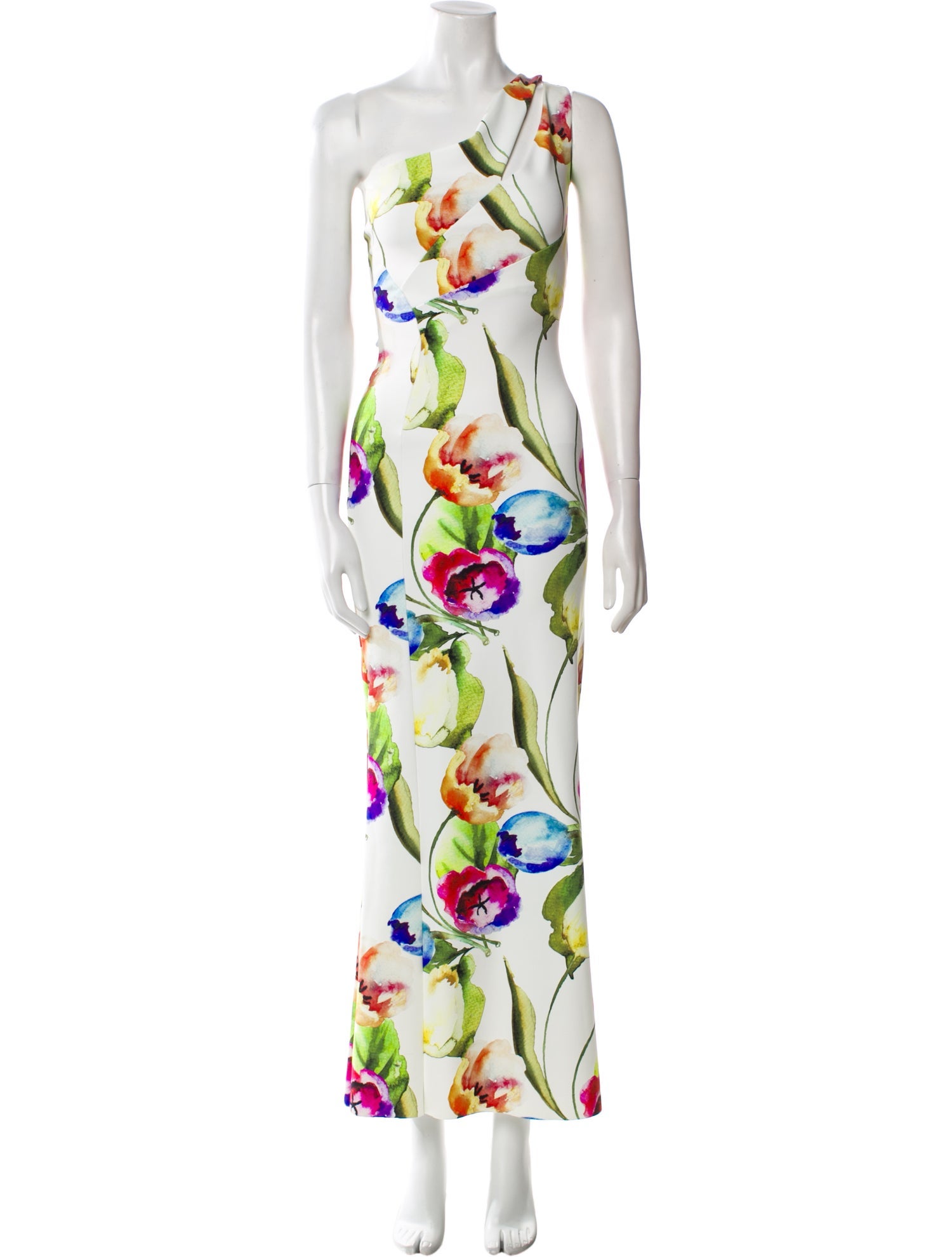 Chiara Boni Floral Print Long Dress