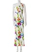 Chiara Boni Floral Print Long Dress